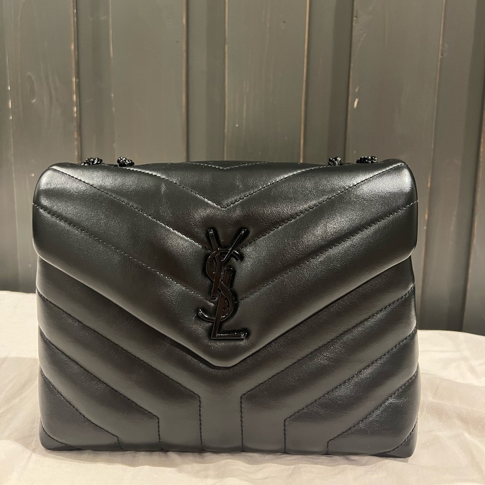 Saint Laurent
Small Loulou Matelass Leather Shoulder Bag - Like New, w/D…